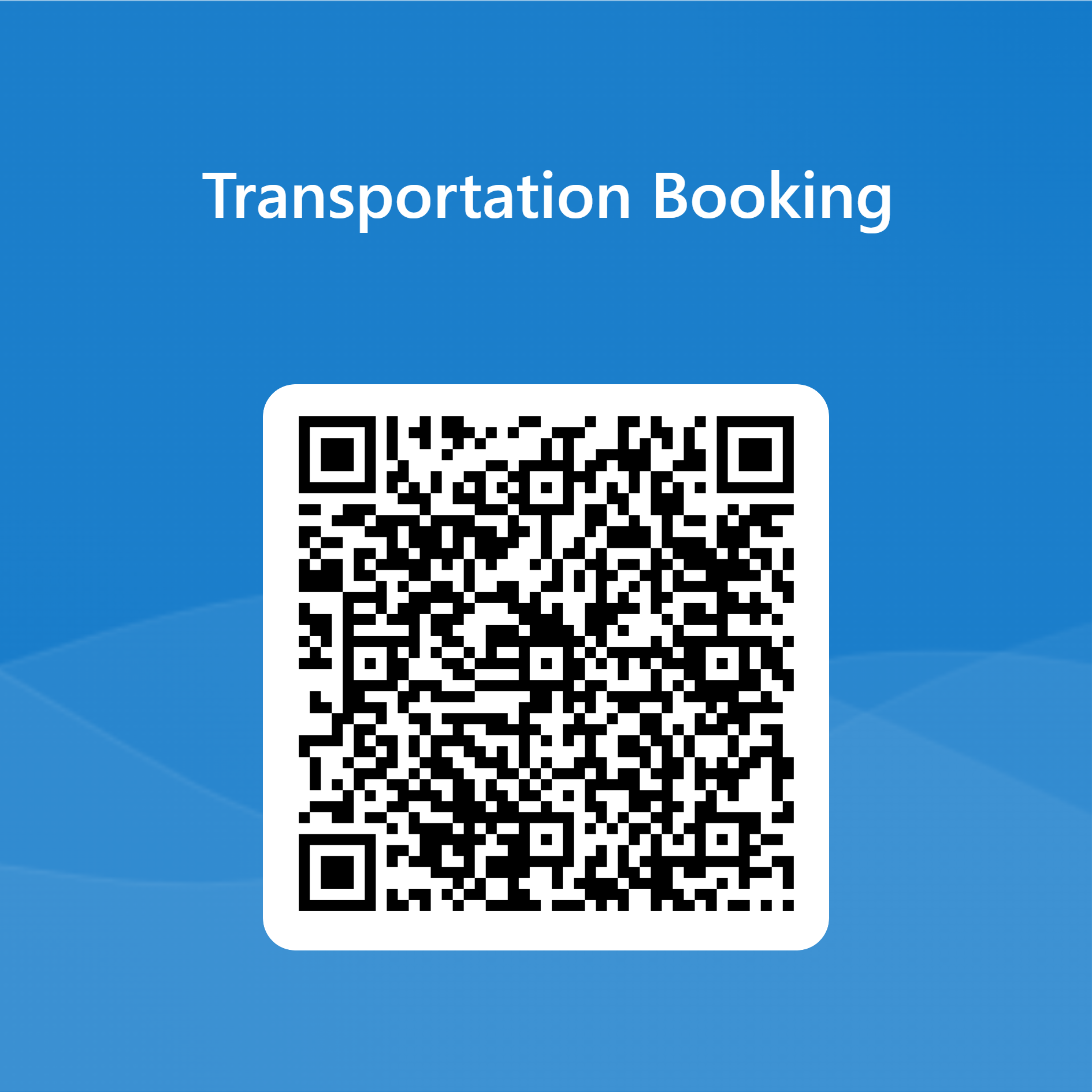 Transport Booking QR